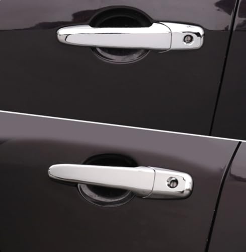 Poignée de porte Ford Flex masquer rayures stickers chrome - 5