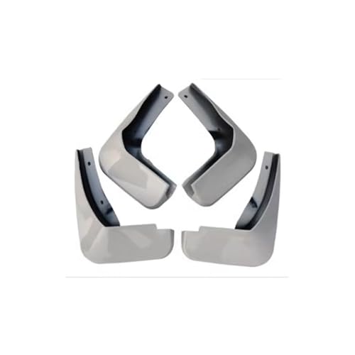Garde-boue VW Polo MK6 anti-projections blanc avec couvercle becquet
