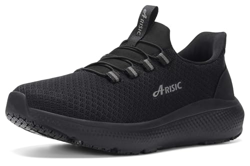 Mens Non Slip Work Shoes Lightweight Slip on Sneakers Women Comfortable Restaurant or Food Service Walking Shoes for Men Slip Resistant Zapatos para Hombre2