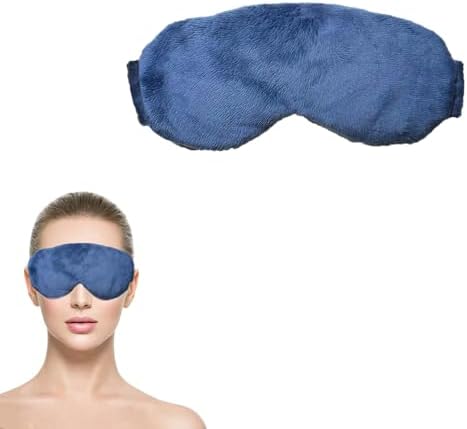 Antifaz para dormir: Antifaz para Dormir con Compresas de Microon...