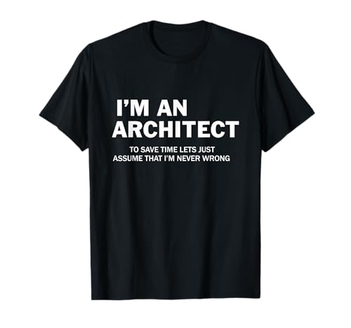 Architekt lustige Geschenke f&uuml;r Architekten T-Shirt
