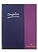 Produktbild Zeugnismappe mit Gravur / Zeugnisringbuch A4 mit 10 Hüllen /Farbe: metallic lila
