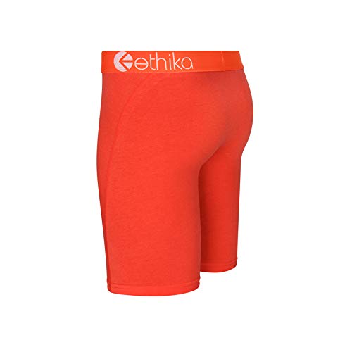 Ethika Boys Staple Boxer Brief | Native Orange2