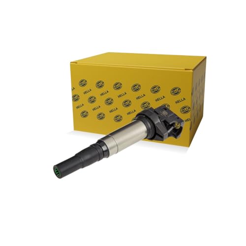Bobina de encendido HELLA de 12V y 3 polos con conexión de clavija externa