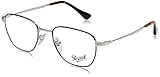 PERSOL Persol 0PO2447V Monturas de Gafas, Silver Black, 54 para Hombre
