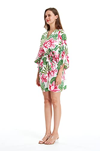 Image of Hawaii Hangover Family Matching Hawaiian Clothes, Lotus & Orchid | Family matching Hawaiian outfits, Lotus & Orchid, lightweight rayon, machine washable, tropical floral print, luaus, cruises