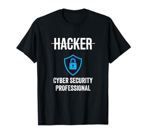 Seguridad Cibernética Profesional Seguridad Online Hackers éticos Camiseta