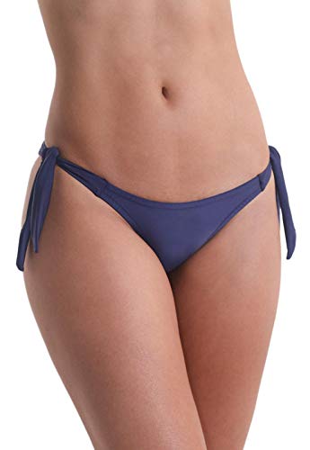 Calcinha Biquíni Avulso Laço Orquídea - Azul Marinho - GG