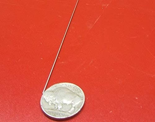 12L14 Carbon Steel Shaft .031" Diameter x 7" Long 5 pcs