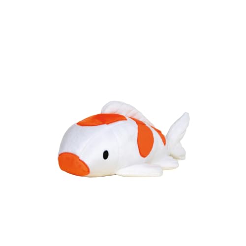 Bellzi Koi – 12.5' Cute Stuffed Animal Plush Toy – Soft & Adorable Orange Kohaku Koi Fish...