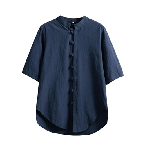Chemise coupe ample style chinois homme pour rester au frais en été