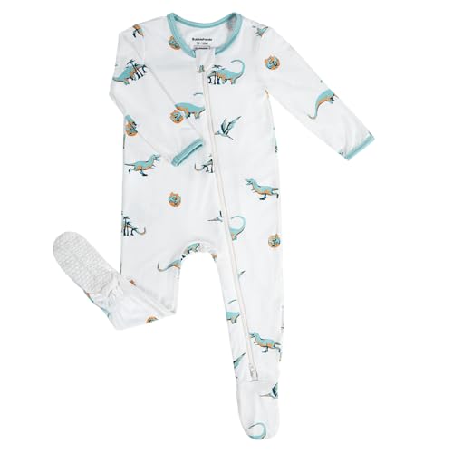 Image of Okayinn BubblePanda Rayon Made From Bamboo Baby Pajamas Baby Clothes for Boys Girls Unisex Zip-Front Non-Slip Onesie Sleeper