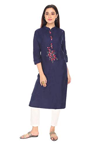 Vastra Fabwomen kurti blue