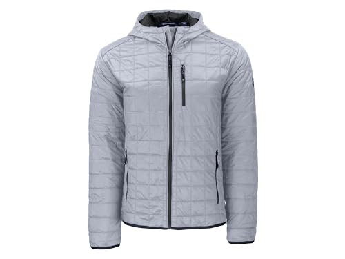 Image of Cutter & Buck Men's Rainier Primaloft Eco Hooded Jacket