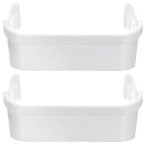 PartsBroz 240351601 Freezer Door Shelf Bin (2-Pack) for Frigidaire Freezer Door Shelf Replacement