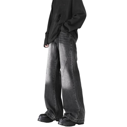 Men's Jeans Spring American Retro Denim Long Pants for Men