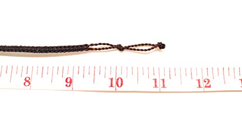 Infinityee888 Tiger Eye Anklet Bracelet Bead Woven Brown Wax 8 Infinity Endless Love Symbol Adjustable Ankle Bracelets For Men, Women, Teen Girl Handmade Vintage Hippie Bohemian Gypsy Boho Unisex N8-A02 #TOP4