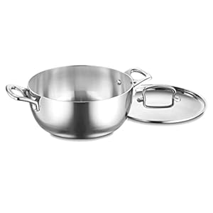 Cuisinart French Classic Tri-Ply Stainless 4.5-Quart Dutch Oven with Cover