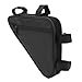RiToEasysports Bike Triangle Bag Frame Pouch Bike Top Tube Bag Water Zipper Reflective Design with Rainproof Stitching and Quad Hook Straps for Mountain Cycling Accessories