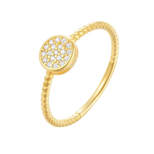 Anillo de oro amarillo de 9K con moissanita para hombre y alianza matrimonial Au375