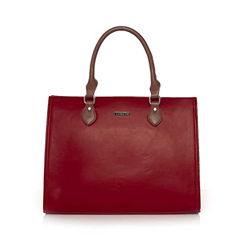Jocee & Gee Bolso de mano rojo Callista vegano para mujer