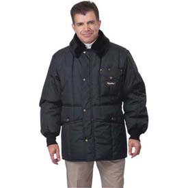 Refrigiwear Iron-Tuff Jackoat Insulated Workwear Jacket, -50°F Comfort Rating (Navy Blue), (Large) #TOP15