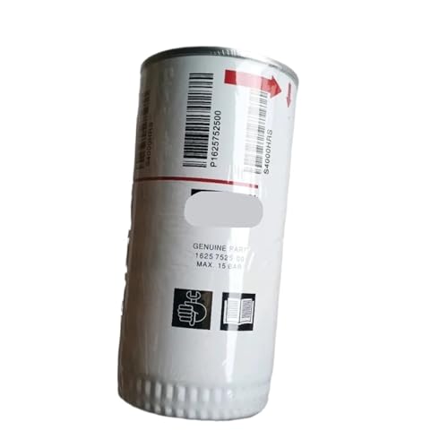 Filtre à huile 1625752500 pour maintenance de compresseur d'air
