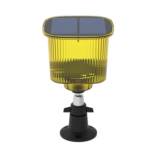 Répulsif solaire anti-oiseaux avec sirène lumineuse et flashs