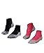 Produktbild FALKE Damen Laufsocken RU4 Endurance Short 2-Pack, Baumwolle, 2 Paar, Mehrfarbig (Sortiment 20), 41-42