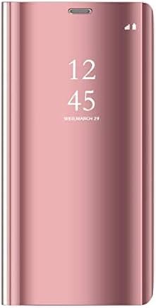 BCIT Samsung Galaxy S9 Plus Funda - Modelo inteligente Fecha / Hora Ver Espejo Brillante tir?n del caso duro Con para el Samsung Galaxy S9 Plus - Rose Oro BCIT Samsung Galaxy S9 Plus Funda - Modelo inteligente Fecha / Hora Ver Espejo Brillante tir?n del caso duro Con para el Samsung Galaxy S9 Plus - Rose Oro