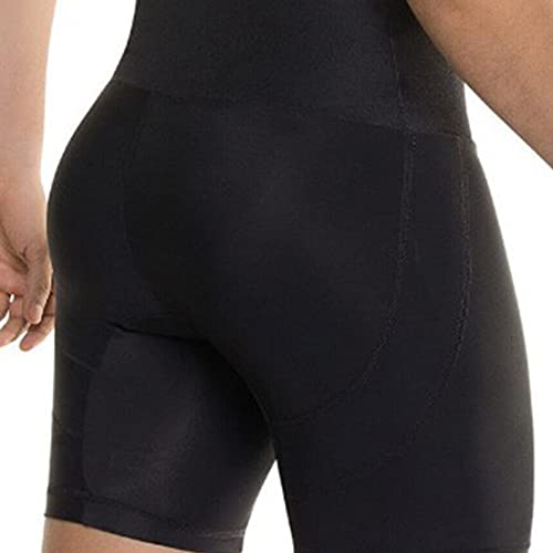 Bragas moldeadoras de cuerpo para hombres pantalones elásticos adelgazantes 4