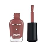 BELLAVITA Nail Polish | Nail Paints for Women | Vibrant Color Lustrous Shine Long Lasting | Chip Free Fast Dry Formula | Smooth Application| Gloss Finish | First Coffee | 10 ML