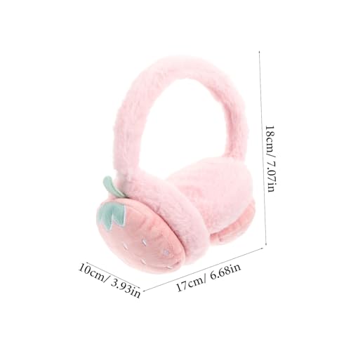Orejeras de invierno mufas pelo diadema ajustable calentadores orejas mujer felpa 2