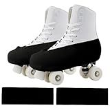 Figure Skate Soakers, Soft Elastic Ice Skate Blade...