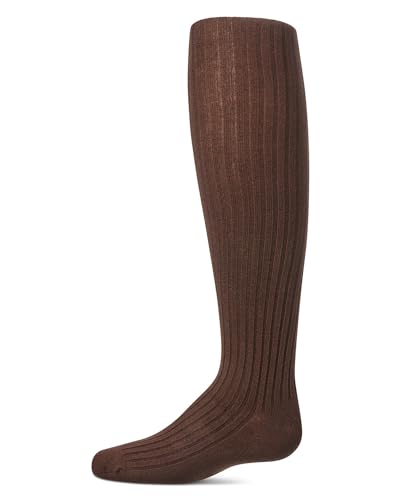 Image of Girls Ribbed Cotton Blend Sweater Tights