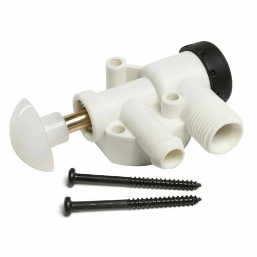 Image of iFJF 385314349 RV Water Valve Assembly Replacement for Pedal Flush Toilets for Camper Trailer Boat