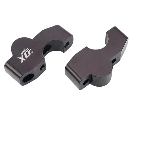 Support avec pince serrage guidon 800X rehausseurs moto aluminium