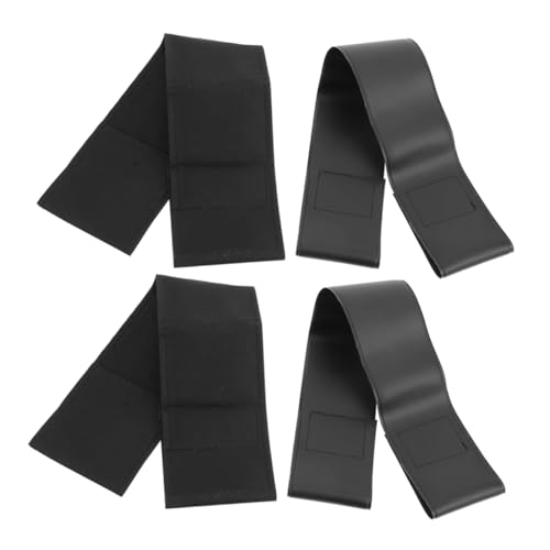 Generic 4Pcs Wheelchair Calf Straps Non Slip Foot Guard for Safety Easy to Install Wheelchair Accessories Random Style