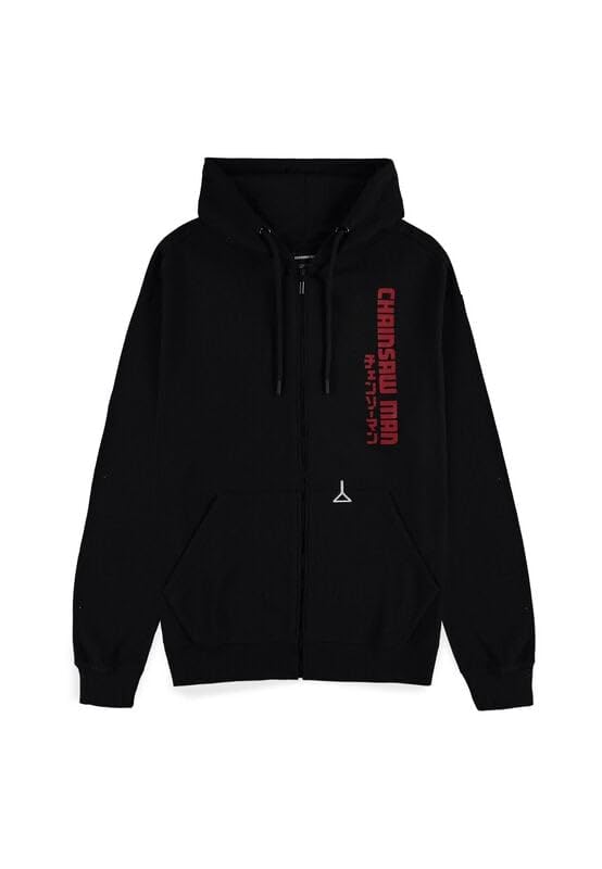 Chainsaw Man Chainsaw Devil Uomo Felpa Jogging Nero 60% Cotone, 40% Poliestere Regular