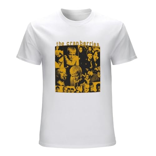 Ur Anmei Vintage The Cranberries Band Short Sleeve T-Shirt White M