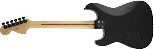 Fender 0114545706 Jim Root Stratocaster Guitocaster Guitare électrique Noir plat - Les Beatles, Paul McCartney, John Lennon, RIngo Starr, George Harrison Fender 0114545706 Jim Root Stratocaster Guitocaster Guitare électrique Noir plat – Image 3