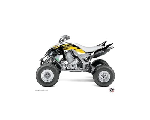 Kit Déco Quad Stage thermoformable et résistant pour Yamaha 700 Raptor Jaune