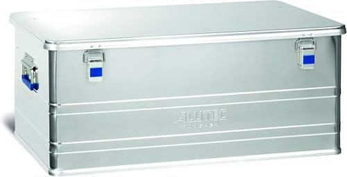 ALUTEC Aluminiumbox Comfort 140 (Inhalt 140 l, Innenmaße (LxBxH) 870 X 460 X 350 mm, Staub-/spritzwassergeschützt, Werkzeugbox, Aufbewahrungskiste,...