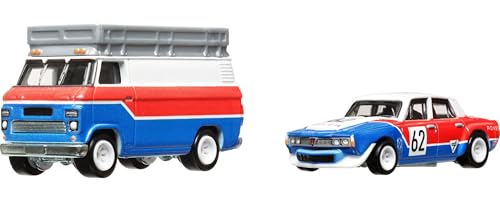 Hot Wheels '70 Rover P6 Group 2 Rally Hauler miniatura 2