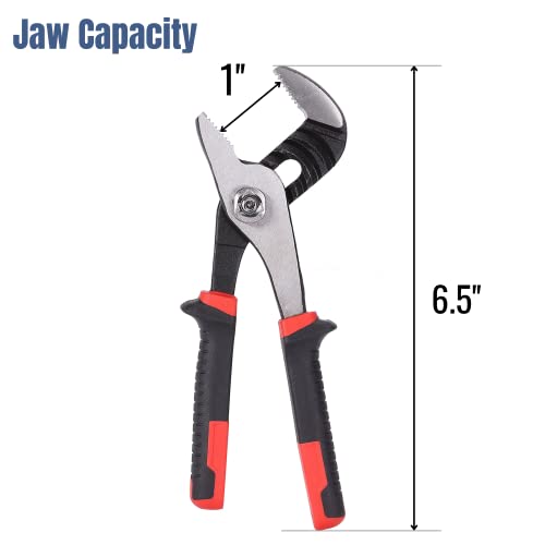 image for Mr. Pen- Tongue and Groove Pliers, 6.5 Inch, Slip Joint Pliers, Groove
