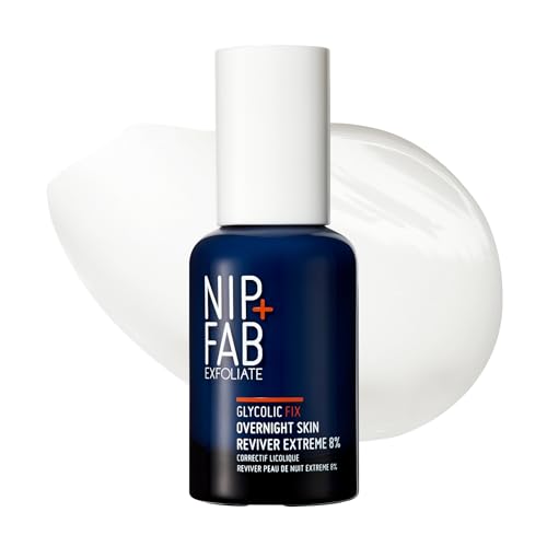 Nip+Fab Glycolic Fix Overnight Skin Reviver Extreme 8% (1.7 fl oz...