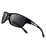 SUNGAIT Polarized Sports Sunglasses for Men Youth Ultralight Cycling Shades for Running Climbing...