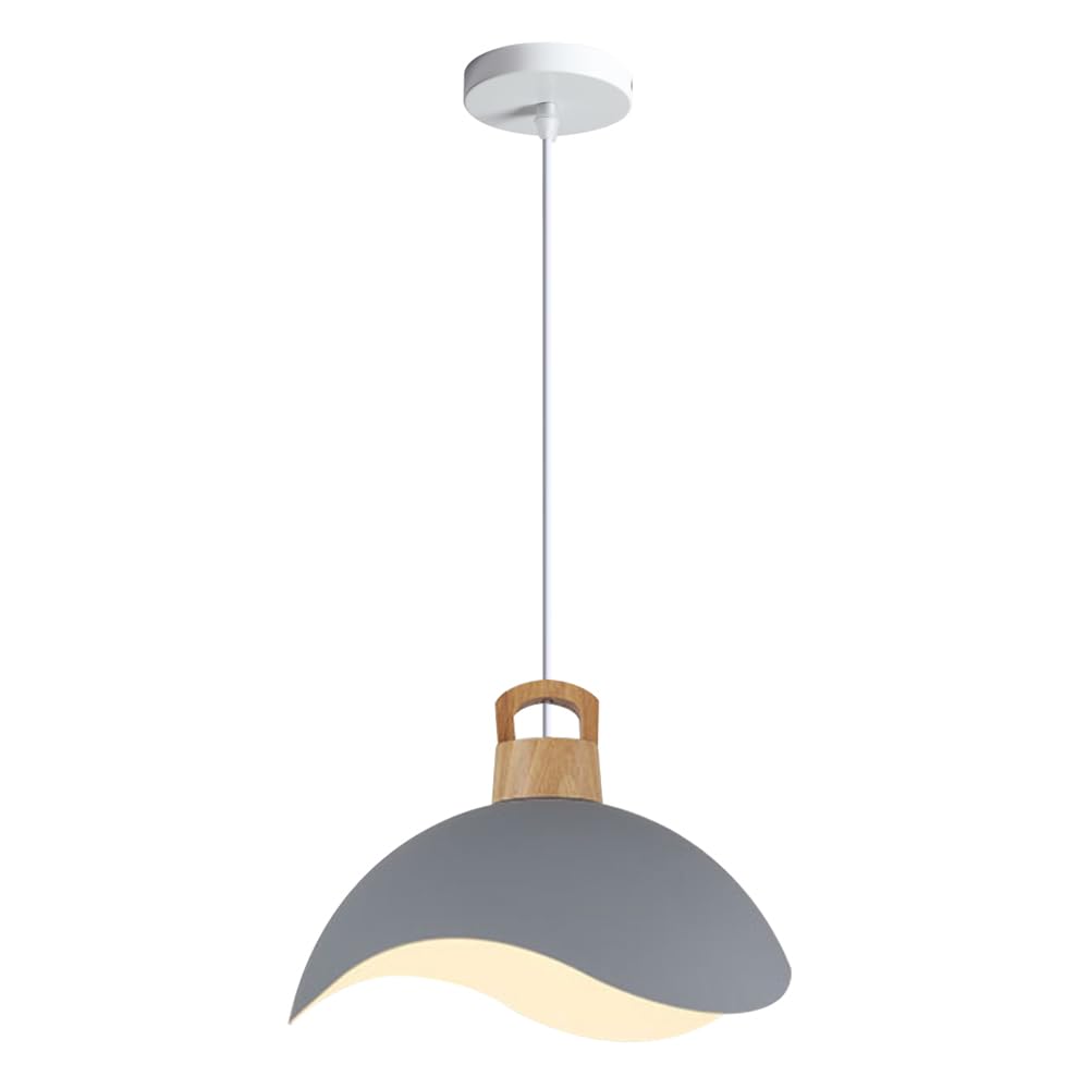 JISHUBO Fashion Ceiling Chandeliers, Creative Colored Hanging Light Lampshades, Embedded Installation Lamps, E27 Single Pendant Lamp, Bedroom Dining Room Balcony Decorated With Pendant Light.