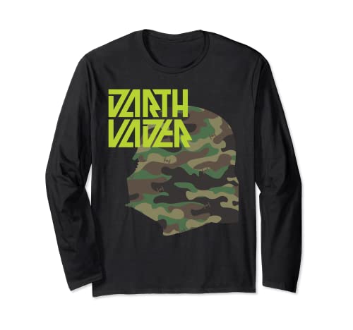 Star Wars Darth Vader Helmet Camo Manga Larga