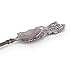 Arthur Court Grape Pattern Spoon Rest - Aluminum Metal Decorative - Holder for Kitchen, Spatula Ladle, Brush and Other Cooking Utensils 8.5 inch x 3.5 inch
